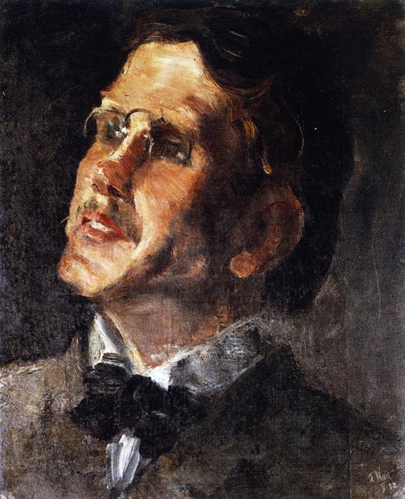 WikiOO.org - Enciclopédia das Belas Artes - Pintura, Arte por Franz Marc - Portrait of a Friend