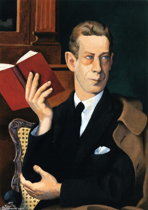 WikiOO.org - Encyclopedia of Fine Arts - Lukisan, Artwork Roger De La Fresnaye - Portrait of Gampert