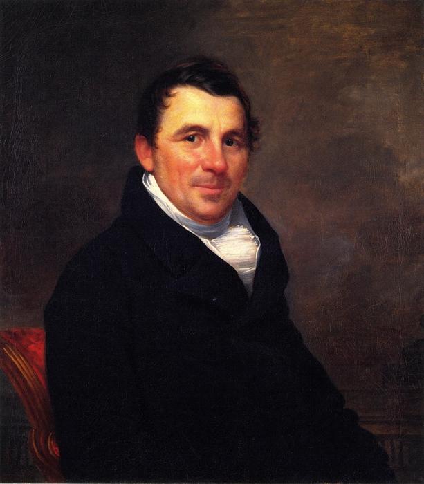Wikioo.org - The Encyclopedia of Fine Arts - Painting, Artwork by Samuel Lovett Waldo - Portrait of a Gentleman
