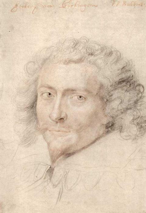 Wikoo.org - موسوعة الفنون الجميلة - اللوحة، العمل الفني Peter Paul Rubens - Portrait of George Vilie