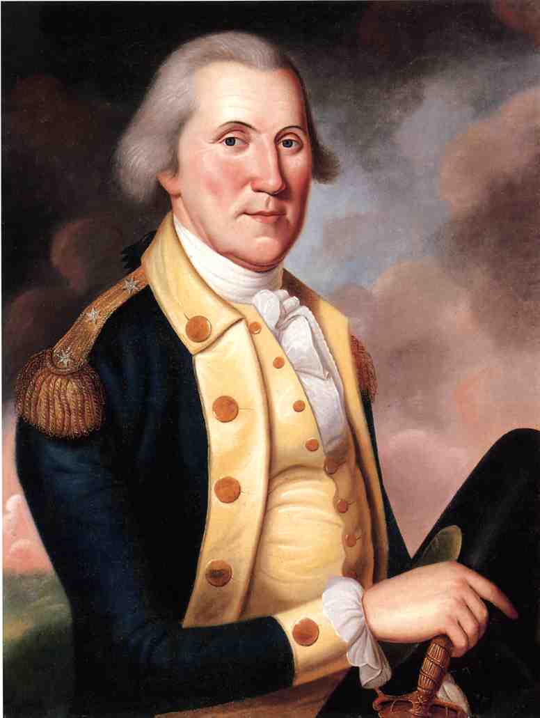 Wikioo.org - The Encyclopedia of Fine Arts - Painting, Artwork by Charles Peale Polk - Portrait of George Washington