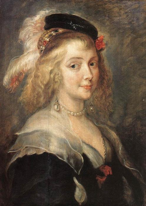 Wikioo.org - Bách khoa toàn thư về mỹ thuật - Vẽ tranh, Tác phẩm nghệ thuật Peter Paul Rubens - Portrait of Helena Fourment