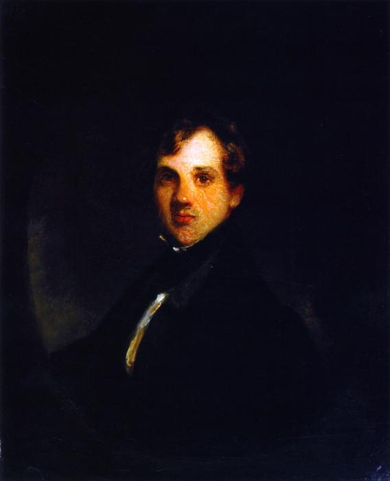WikiOO.org - Encyclopedia of Fine Arts - Maleri, Artwork James Edward Freeman - Portrait of Horatio Seymour