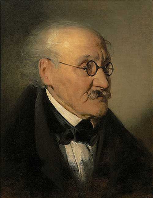Wikioo.org – L'Encyclopédie des Beaux Arts - Peinture, Oeuvre de Friedrich Ritter Von Amerling - Portrait de Franz Iganz Castelli