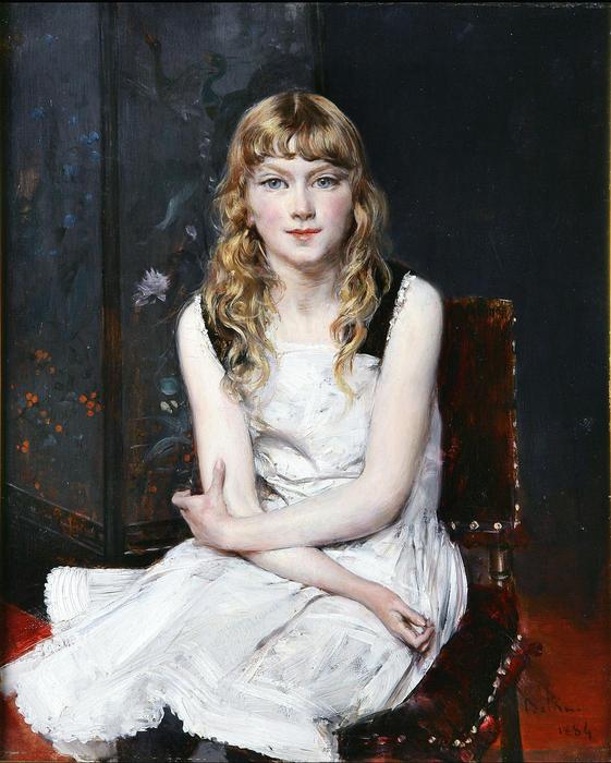 WikiOO.org - Encyclopedia of Fine Arts - Malba, Artwork Giovanni Boldini - Portrait of Irene Catlin