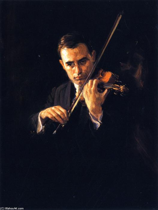 WikiOO.org - Enciklopedija dailės - Tapyba, meno kuriniai Joseph Kleitsch - Portrait of Isador Berger (also known as Rhaposdy)
