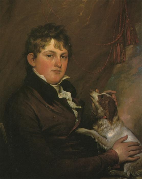 Wikioo.org - The Encyclopedia of Fine Arts - Painting, Artwork by John Trumbull - Portrait of John M. Trumbull, the Artist's Nephew