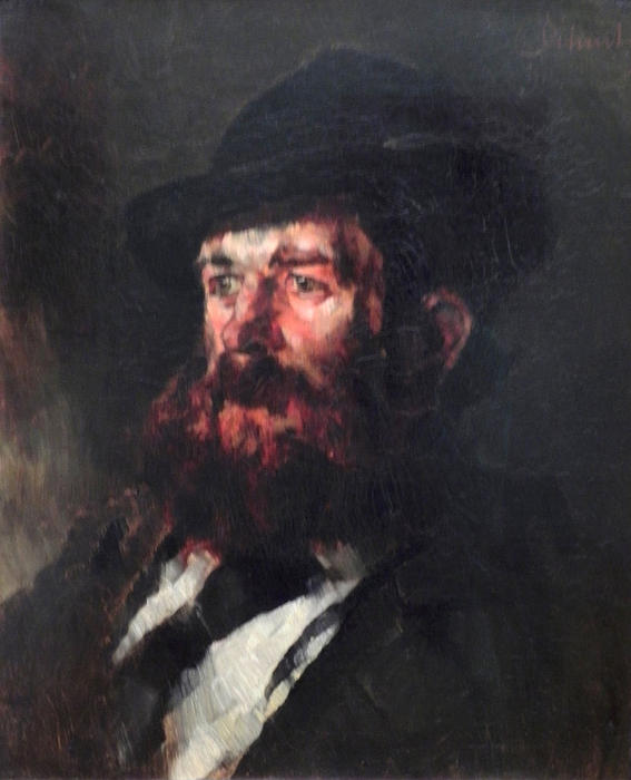 WikiOO.org - Енциклопедия за изящни изкуства - Живопис, Произведения на изкуството Carl Eduard Schuch - Portrait of Karl Hagemeister