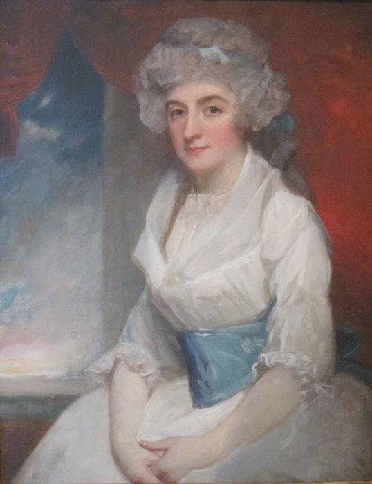 Wikioo.org - The Encyclopedia of Fine Arts - Painting, Artwork by George Romney - Portrait of Lady Elizabeth Haythorne