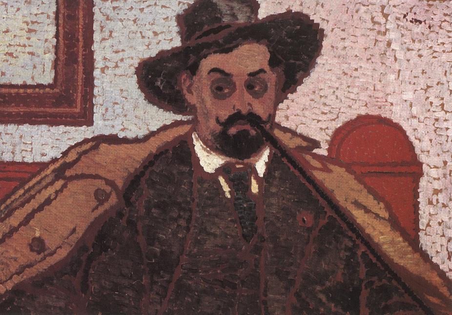 Wikioo.org - The Encyclopedia of Fine Arts - Painting, Artwork by Jozsef Rippl Ronai - Portrait of Lajos Rippl-Rónai