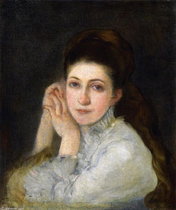 Wikioo.org - The Encyclopedia of Fine Arts - Painting, Artwork by Marie Bracqemond - Portrait of Louise