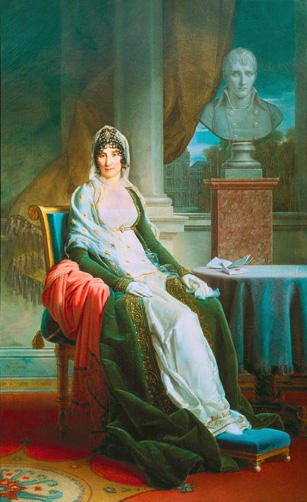Wikioo.org - The Encyclopedia of Fine Arts - Painting, Artwork by François Gérard (François Pascal Simon) - Portrait of Madame Mere