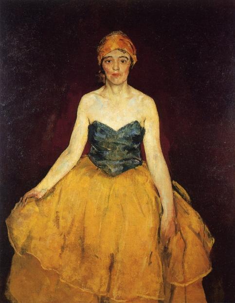 WikiOO.org - Encyclopedia of Fine Arts - Maľba, Artwork Charles Webster Hawthorne - Portrait of Mayme Noons