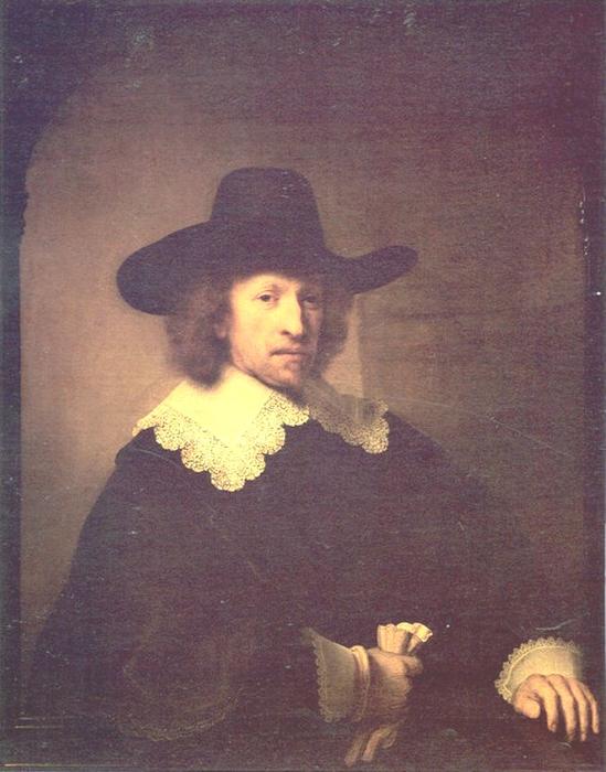 Wikioo.org - The Encyclopedia of Fine Arts - Painting, Artwork by Rembrandt Van Rijn - Portrait of Nicolaes van Bambeeck