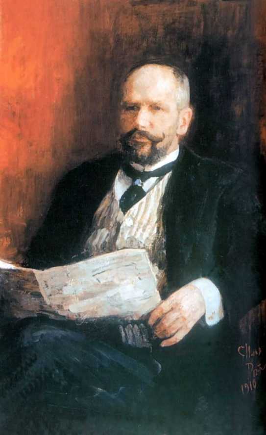 Wikioo.org - Bách khoa toàn thư về mỹ thuật - Vẽ tranh, Tác phẩm nghệ thuật Ilya Yefimovich Repin - Portrait of P. A. Stolypin.