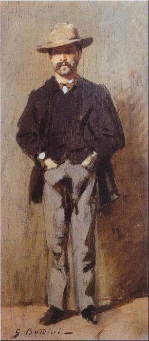 WikiOO.org - Enciklopedija dailės - Tapyba, meno kuriniai Giovanni Boldini - Portrait of Poldo Pisani