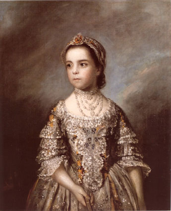 Wikioo.org - The Encyclopedia of Fine Arts - Painting, Artwork by Joshua Reynolds - Portrait of Rebecca Watson