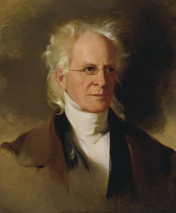 WikiOO.org - 백과 사전 - 회화, 삽화 Thomas Sully - Portrait of Rembrandt Peale