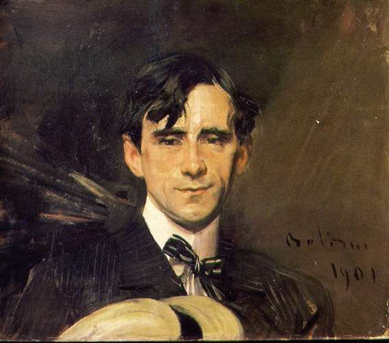 Wikioo.org - The Encyclopedia of Fine Arts - Painting, Artwork by Giovanni Boldini - Portrait of Sem (Georges Goursat)