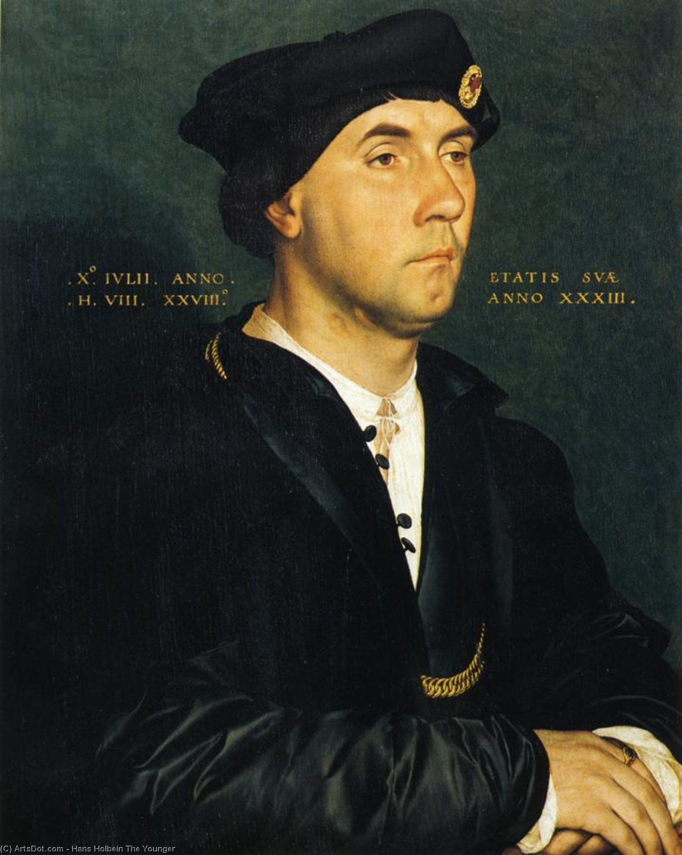 Wikioo.org - The Encyclopedia of Fine Arts - Painting, Artwork by Hans Holbein The Younger - Portrait of Sir Richard Southwell