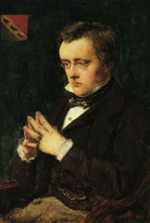 WikiOO.org - Encyclopedia of Fine Arts - Maľba, Artwork John Everett Millais - Portrait of Wilkie Collins