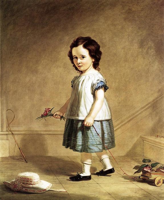 WikiOO.org - Enciclopédia das Belas Artes - Pintura, Arte por William Sidney Mount - Portrait of William Vickham Mills Smith