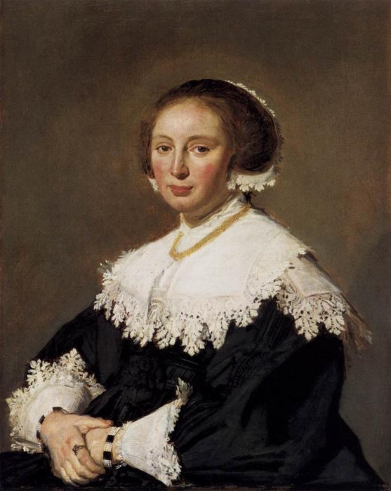 WikiOO.org – 美術百科全書 - 繪畫，作品 Frans Hals -  肖像 女性