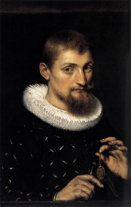 Wikioo.org – L'Enciclopedia delle Belle Arti - Pittura, Opere di Peter Paul Rubens - ritratto di una giovani  dotto