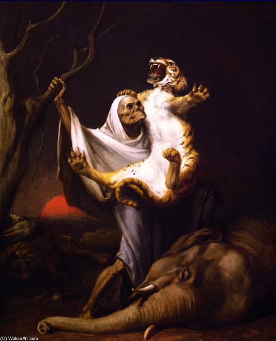 Wikioo.org - The Encyclopedia of Fine Arts - Painting, Artwork by William Holbrook Beard - The Power of Death