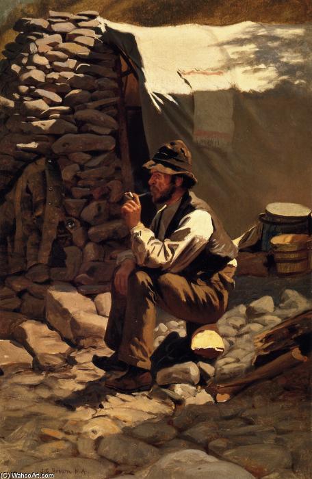 Wikioo.org - The Encyclopedia of Fine Arts - Painting, Artwork by John George Brown - The Prospector