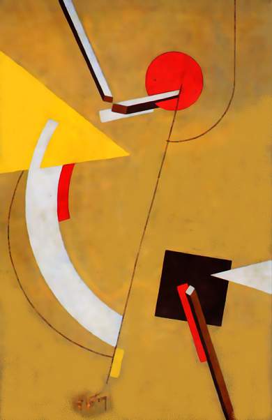 Wikioo.org - The Encyclopedia of Fine Arts - Painting, Artwork by El Lissitzky - Proun
