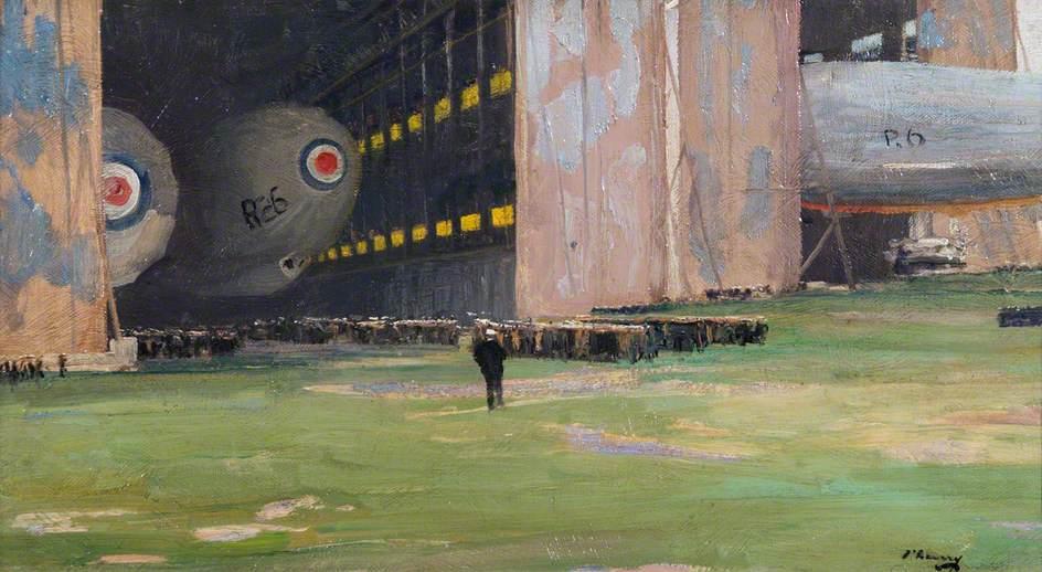 Wikioo.org - The Encyclopedia of Fine Arts - Painting, Artwork by John Lavery - Pulham St Mary's