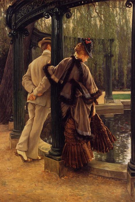 Wikioo.org - The Encyclopedia of Fine Arts - Painting, Artwork by James Jacques Joseph Tissot - Quarrelling