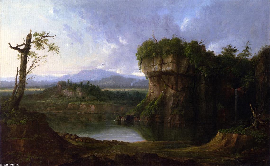 Wikioo.org - The Encyclopedia of Fine Arts - Painting, Artwork by Robert Scott Duncanson - The Quarry