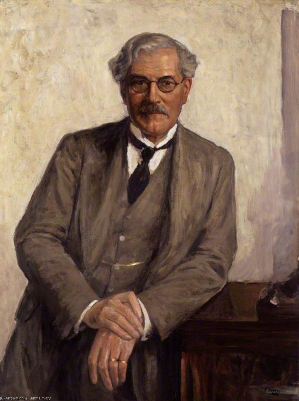 Wikioo.org - The Encyclopedia of Fine Arts - Painting, Artwork by John Lavery - Ramsay MacDonald