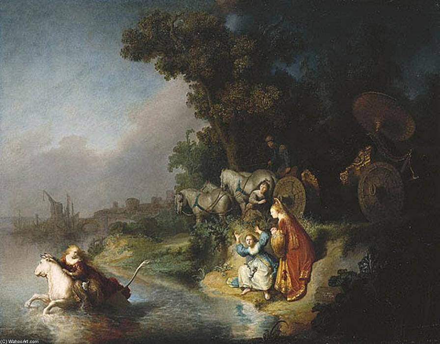 WikiOO.org - Энциклопедия изобразительного искусства - Живопись, Картины  Rembrandt Van Rijn - Похищение Европы