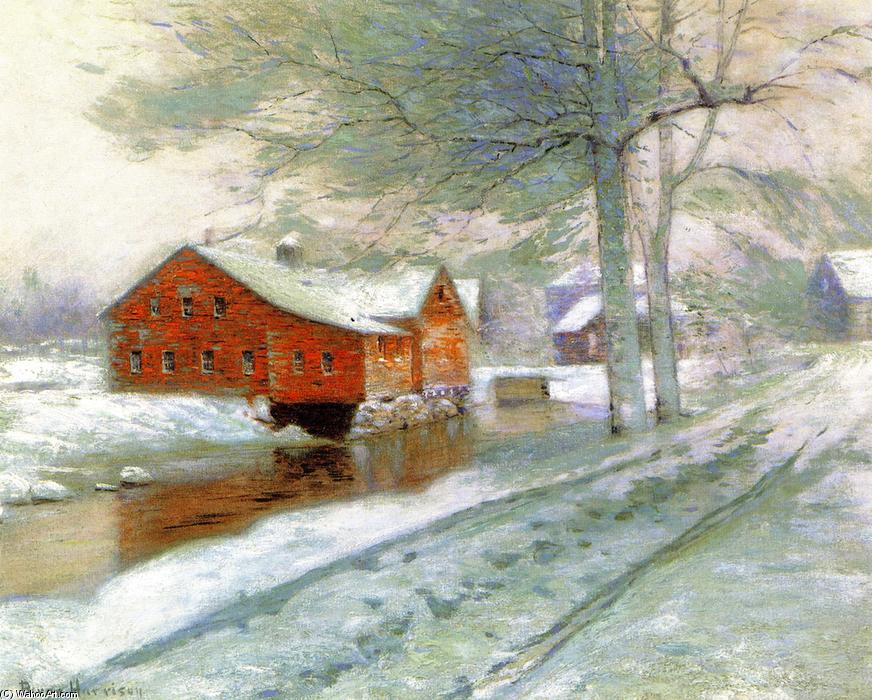 Wikioo.org - The Encyclopedia of Fine Arts - Painting, Artwork by Lowell Birge Harrison - The Red Mill
