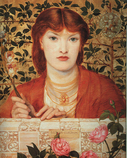 Wikioo.org – L'Encyclopédie des Beaux Arts - Peinture, Oeuvre de Dante Gabriel Rossetti - regina cordium