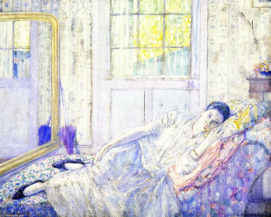 Wikioo.org - The Encyclopedia of Fine Arts - Painting, Artwork by Frederick Carl Frieseke - Rest