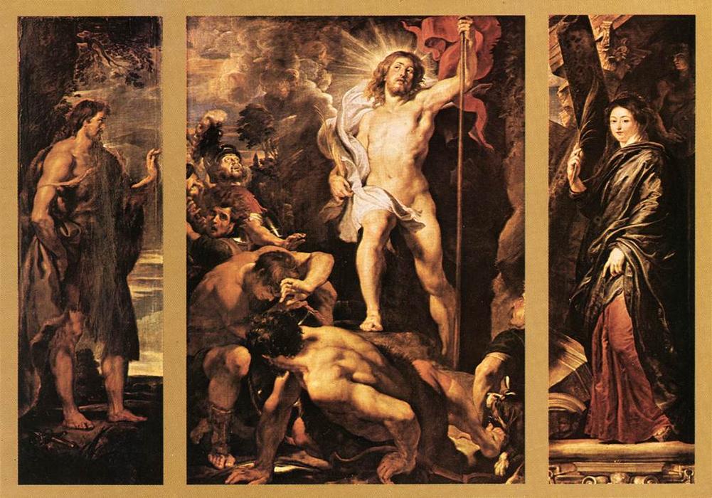 Wikioo.org - The Encyclopedia of Fine Arts - Painting, Artwork by Peter Paul Rubens - The Resurrection of Christ
