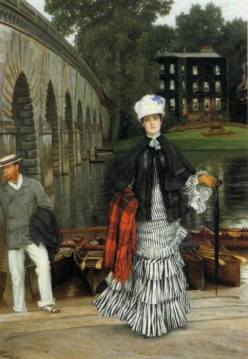 Wikioo.org - The Encyclopedia of Fine Arts - Painting, Artwork by James Jacques Joseph Tissot - The Return from the Boating Trip
