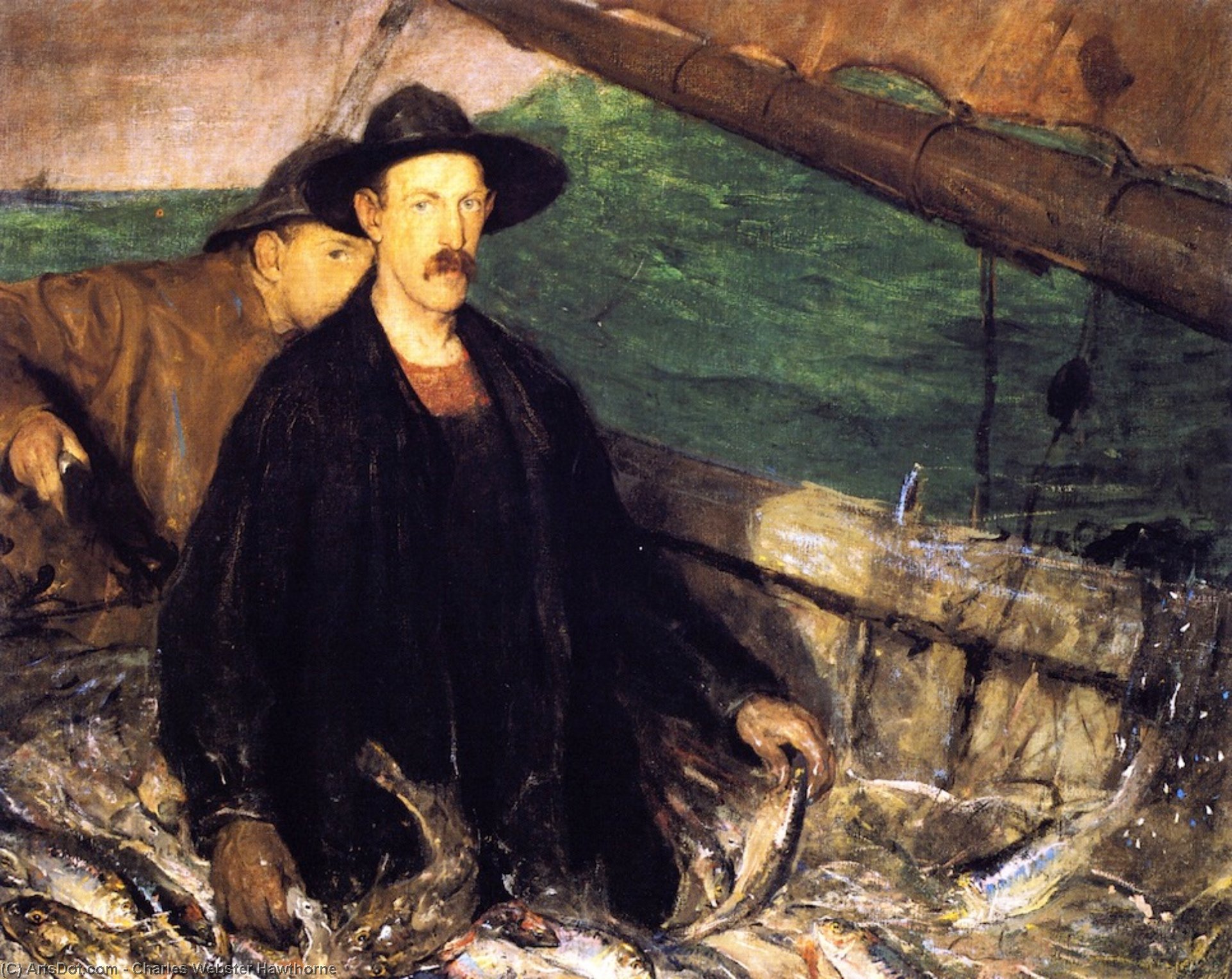 Wikioo.org - สารานุกรมวิจิตรศิลป์ - จิตรกรรม Charles Webster Hawthorne - Return from the Sea