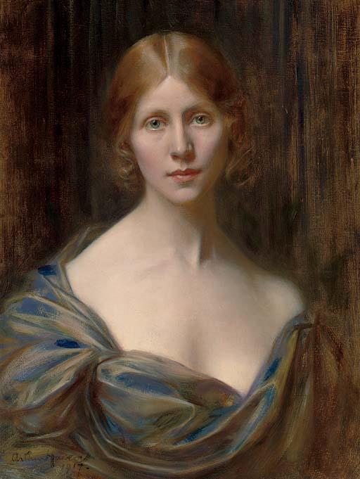 Wikioo.org - The Encyclopedia of Fine Arts - Painting, Artwork by Arthur Hacker - Reverie