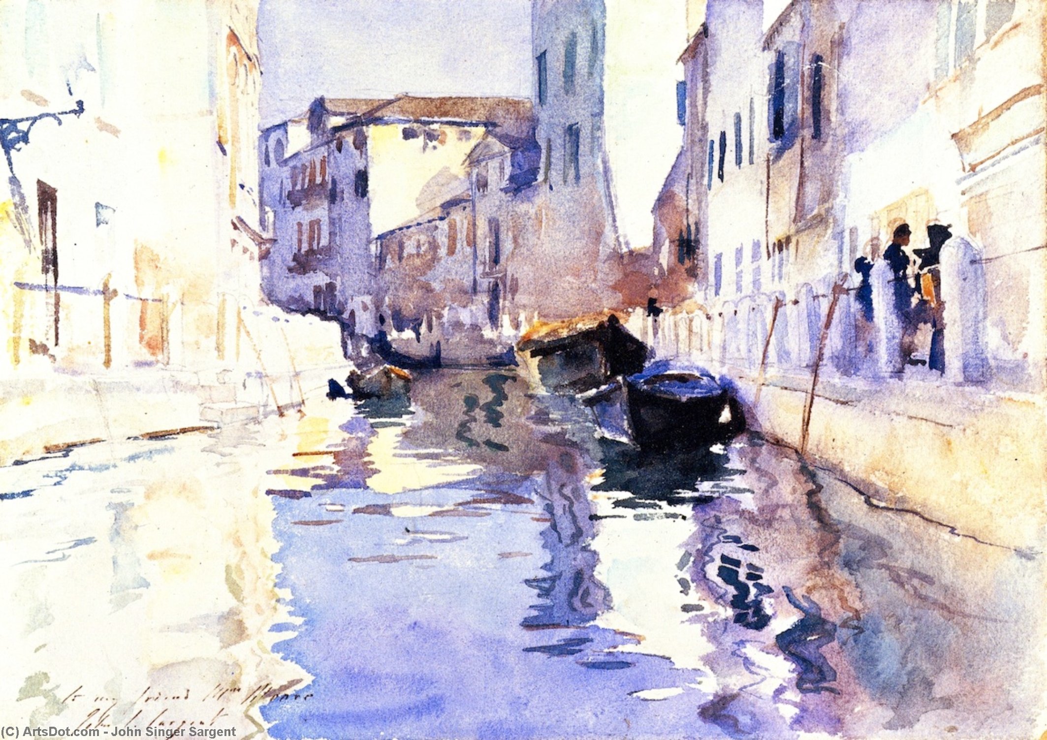 Wikioo.org - The Encyclopedia of Fine Arts - Painting, Artwork by John Singer Sargent - Rio Eremite