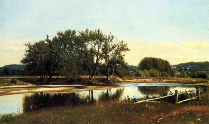 Wikioo.org - The Encyclopedia of Fine Arts - Painting, Artwork by James Mcdougal Hart - River Reflections