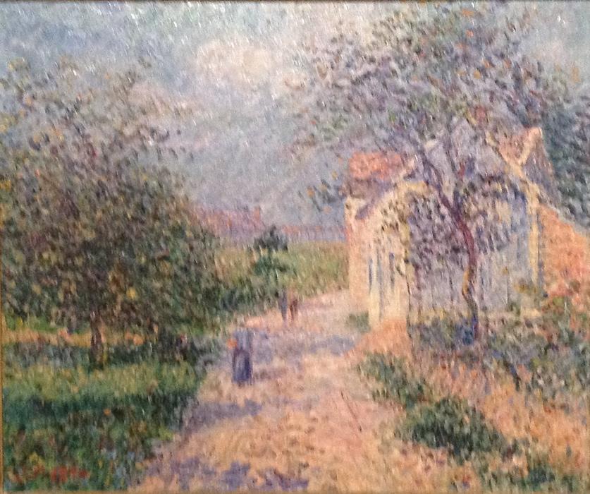 Wikioo.org - The Encyclopedia of Fine Arts - Painting, Artwork by Gustave Loiseau - The Road from St. Cyr Maigremont to Vondrieul