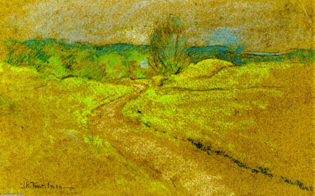 Wikioo.org - The Encyclopedia of Fine Arts - Painting, Artwork by John Henry Twachtman - Road to Round Hill
