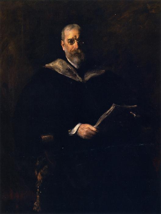 Wikioo.org - The Encyclopedia of Fine Arts - Painting, Artwork by William Merritt Chase - Robert Underwood Johnson