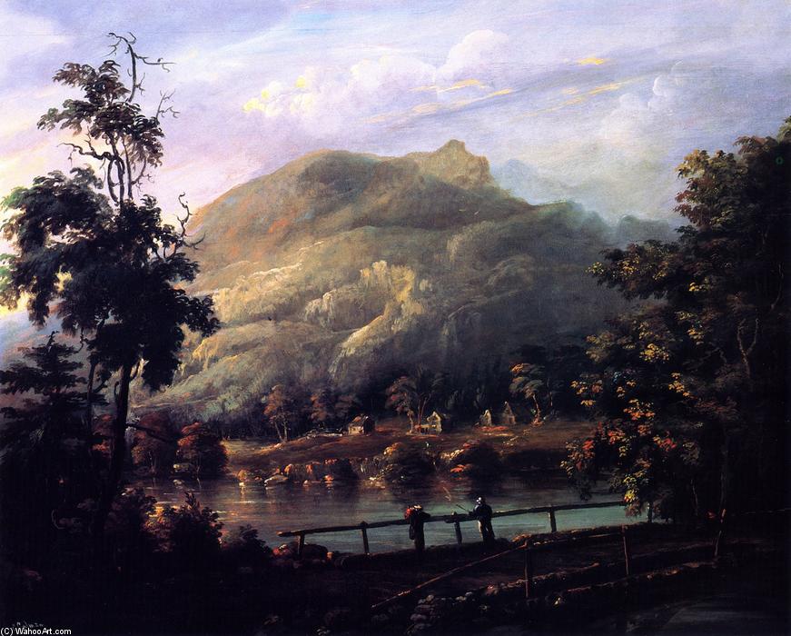Wikioo.org - The Encyclopedia of Fine Arts - Painting, Artwork by Charles Codman - Romantic Landscape