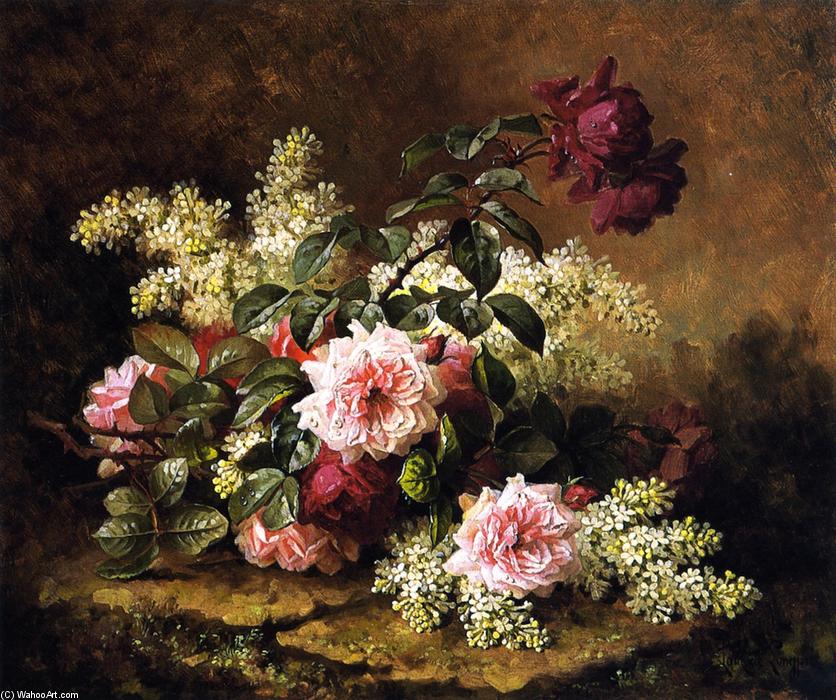 WikiOO.org - Güzel Sanatlar Ansiklopedisi - Resim, Resimler Raoul De Longpre - Roses